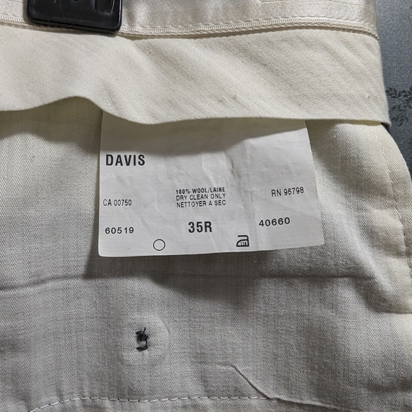 3/$30. Keith Moor 100 % wool, navy Blue Dress Pants. - Picture 7 of 7